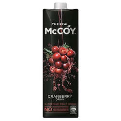 Liquor store: McCoy Cranberry Juice 1L