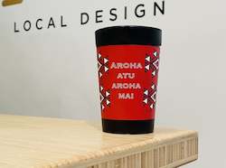 Gift: Takeaway Coffee Cup - Aroha design