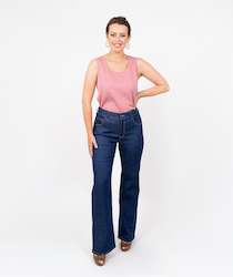 Clothing manufacturing - womens and girls: Heritage Flared Jeans
