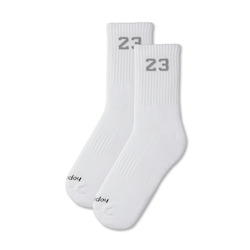 Jordan 23 Socks - White Neutral