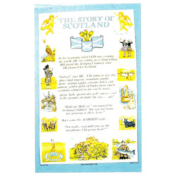 Scottish Gifts: Teatowel - "The Story of Scotland"