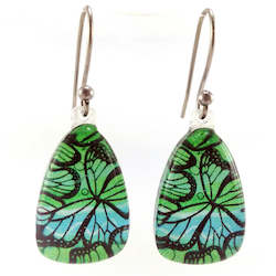 Jewellery: Turquoise Monarch Butterfly Earrings
