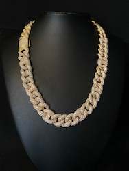 Jewellery: GC link cuban chain - Gold