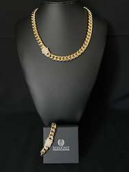 Iced Clasp Combo - Gold