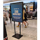 A1 Poster Display Black - Double Sided Snap Frame Sign Holder