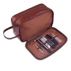 Dad Gifts: Toiletry Bag and Men's Grooming Set by Men's Republic