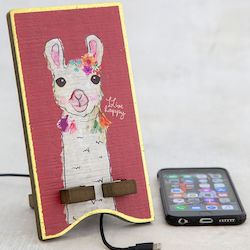 Printer And Stationary Supplies: Live Happy Phone Stand by Natural Life