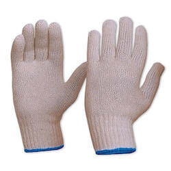 Safety: KNITTED 100% COTTON GLOVES