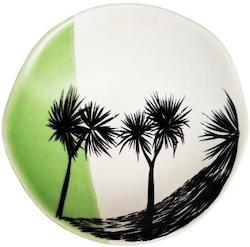 cabbage tree dipped green