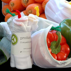 Non-store-based: Reusable Fabric Produce Bags