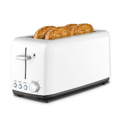 Toasters: 4 Slice wide slot toaster
