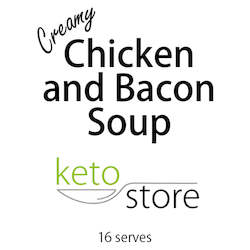 Health food: Soup - Creamy Chicken and Bacon 16 serve Jar