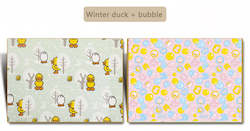 Internet only: Foldable Baby Play Mat - Winter duck and Bubbles
