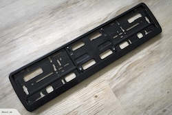 Hobby equipment and supply: Euro Number Plate Surrounds / Plate Holders