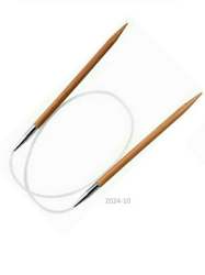 Yarn: 24" (60cm) Circulars, Bamboo/wood