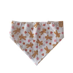 Gift: Christmas Dog Bandana Gingerbread Men