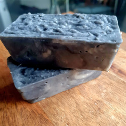 Allied health: Charcoal shea butter soap