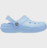 Kids Shoes: CROC LINED CLOG KIDS BLUE CAL 207010-4NS