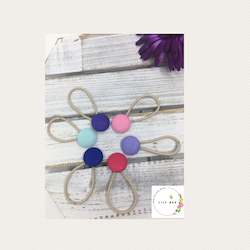 Products: Button hairties