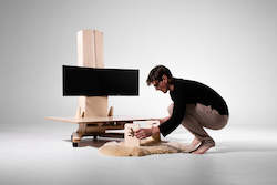 Furniture: Limber Linear Desk + Posture Course