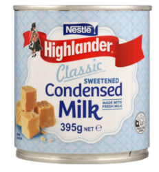 Grocery wholesaling: Nestle Highlander Classic Sweetened Condensed Milk 395g
