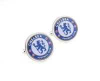 Internet only: Chelsea football club cufflinks