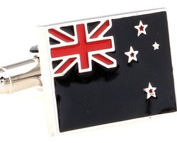 Internet only: New zealand flag cufflinks