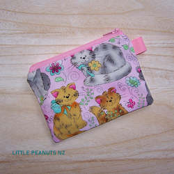 Coin/Card purse - Kitty