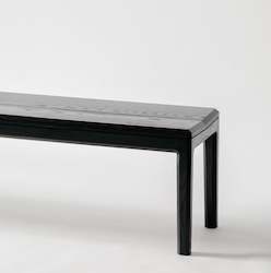 Wooden furniture: facet bench