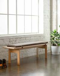 Wooden furniture: hemingway bench