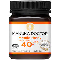Manuka Honey: MGO 40+ Multifloral Manuka Honey 250g