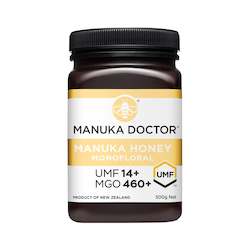 Umf Manuka Honey: UMF 14+ Monofloral Manuka Honey 500G