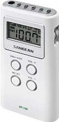 Sangean Radios: Sangean DT-120W AM/FM Personal Headphone Radio Stereo c/w In Ear phones White