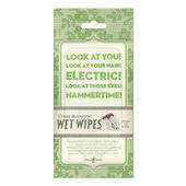 Gift: Crazy Beautiful Wet Wipes - Electric
