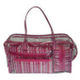 Cosmetic Bags Set 4 - Pink Stripes