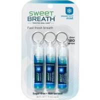Sweet Breath Micro Mist 1.8ml - 3 pack Peppermint