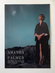 Amanda Palmer Aotearoa Post-Lockdown Tour SIGNED A0 Poster