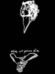Amanda Palmer / We Are All Going To Die Black Tote Bag