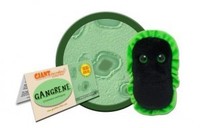 Gangrene Giant Microbe Soft Toy