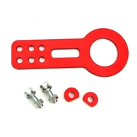 Tow hook - red