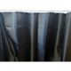 Shower curtain w/ rings 2mx1.8m - black