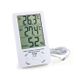 Thermometer clock - indoor/outdoor