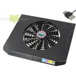 Electronics Photography: Laptop cooling pad - 200mm fan