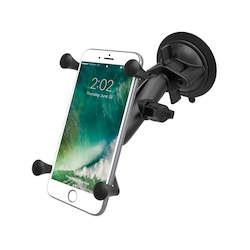 RAM Twist-Lock Suction Cup Mount with Universal X-Grip Phone/Phablet Cradle (RAM…