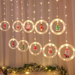 Christmas Ornament Cascading Lights
