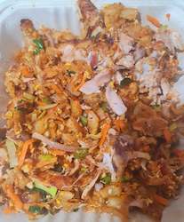 Roast Chicken Rotti Kottu(with bone)