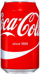 Takeaway food: Coca Cola - 330ml