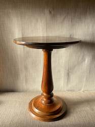 Wooden Vintage Pedestal Table