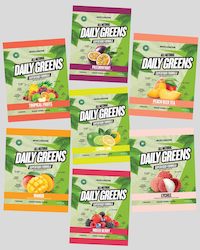 Health supplement: 100% NATURAL DAILY GREENS SAMPLE PACK - 7 SACHETS