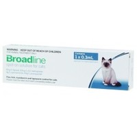 Broadline - DISCOUNT FLEA My Vet - New Zealand's Largest Pet Pharmacy: Broadline flea &. Worm small cat